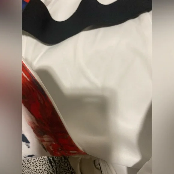 Milly Graffiti-print racerback sheath dress size M - Picture 10 of 11